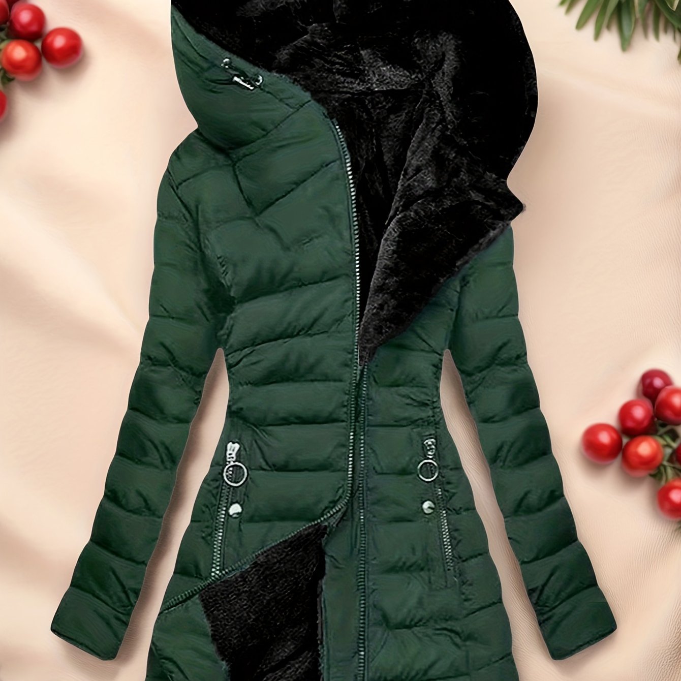 Chaqueta Parka Para Mujer