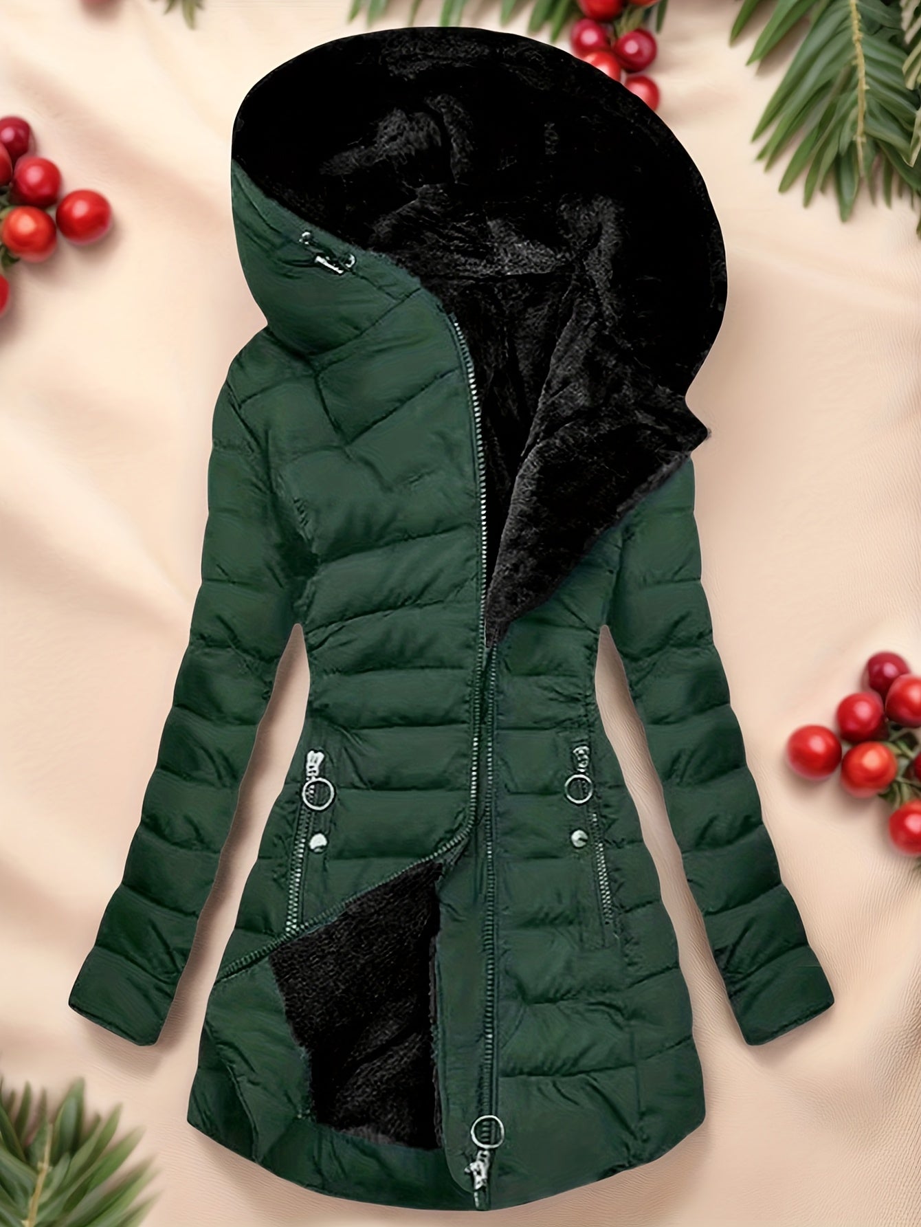 Chaqueta Parka Para Mujer