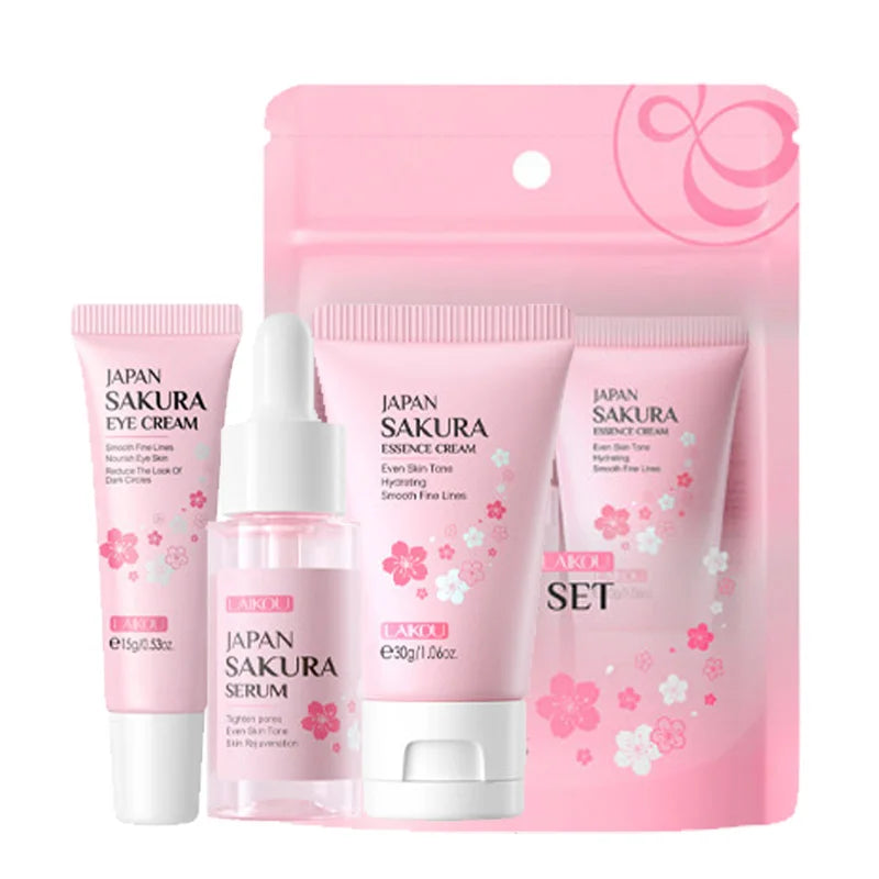Set Premium 3 Piezas Sakura 24K & Vitamina C