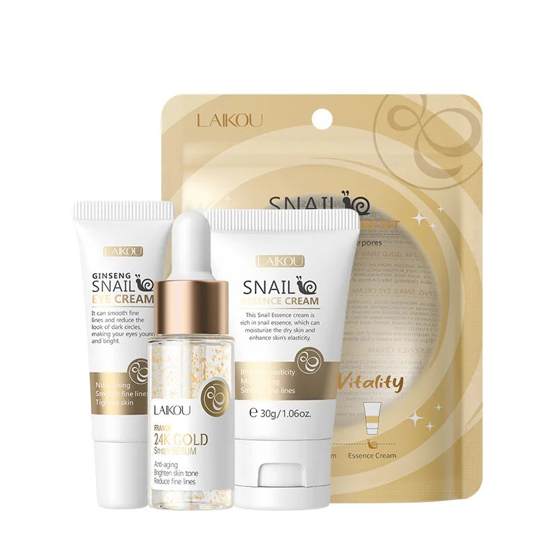 Set Premium 3 Piezas Sakura 24K & Vitamina C